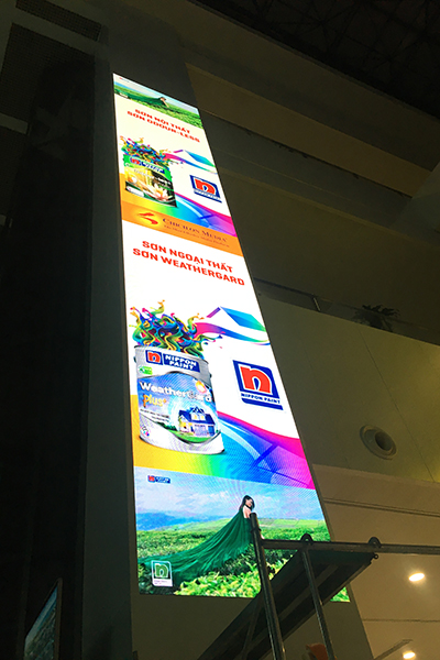 Thi công màn hình led tại quốc nội Nội Bài